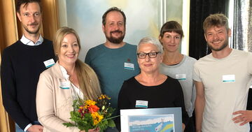 Team der Tagesgruppe Marzahn, Ria Schneider, Gordon Lemm